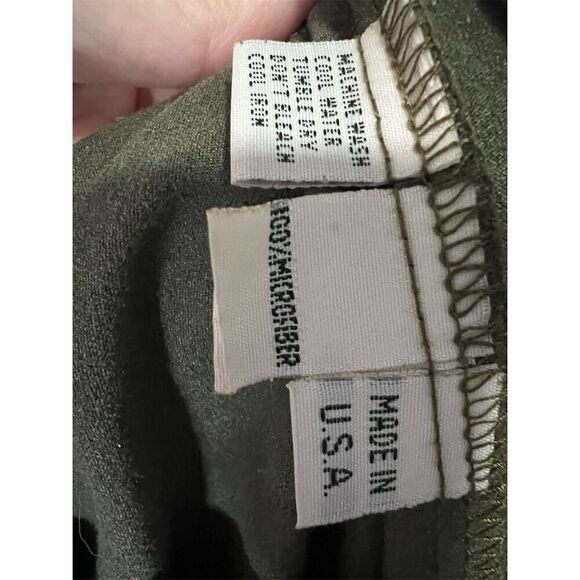 Planet Women's Olive Green Pull-On pants Size 2 Casual Relaxed Fit - Picture 5 of 6